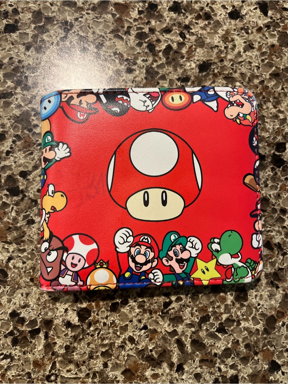 Nintendo Super Mario Red Mushroom Wallet